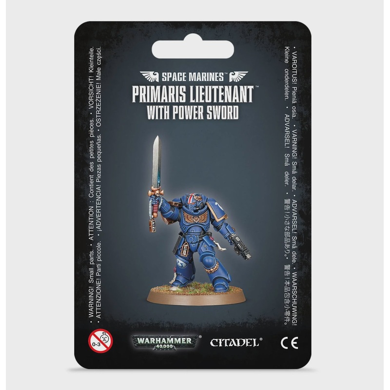 GW - Warhammer 40k Space Marines: Primaris Lieutenant With Power Sword (48-84)