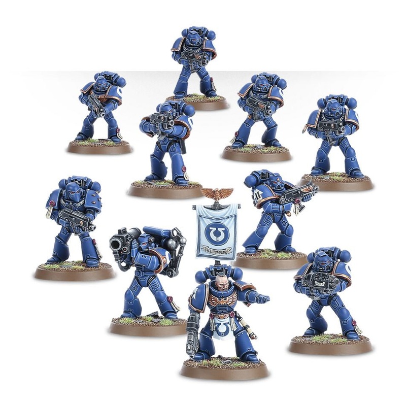 GW - Warhammer 40k Space Marines: Tactical Squad  (48-07)