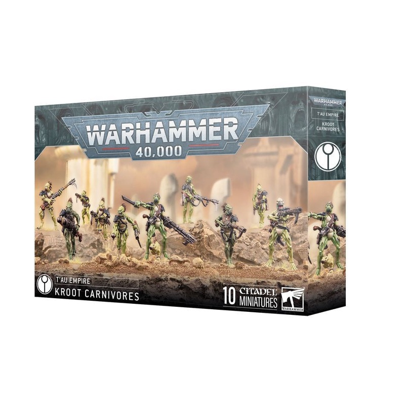 GW - Warhammer 40k T'au Empire: Kroot Carnivore Squad (56-48)