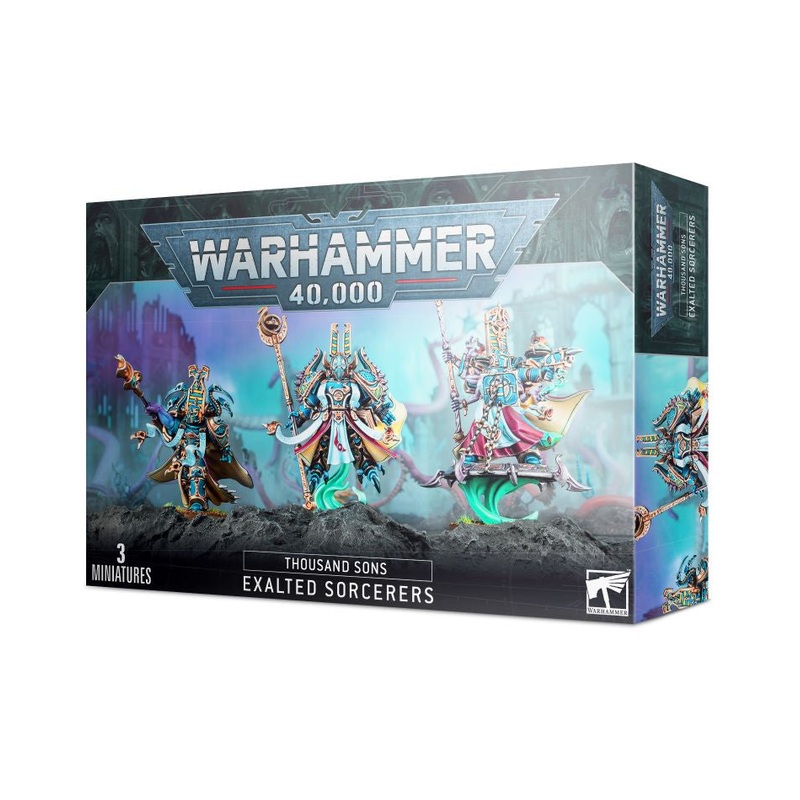 GW - Warhammer 40k Thousand Sons: Exalted Sorcerers  (43-39)