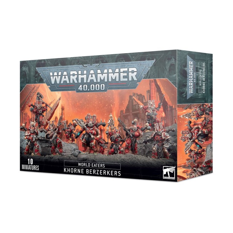 GW - Warhammer 40k World Eaters: Khorne Berserkers  (43-10)
