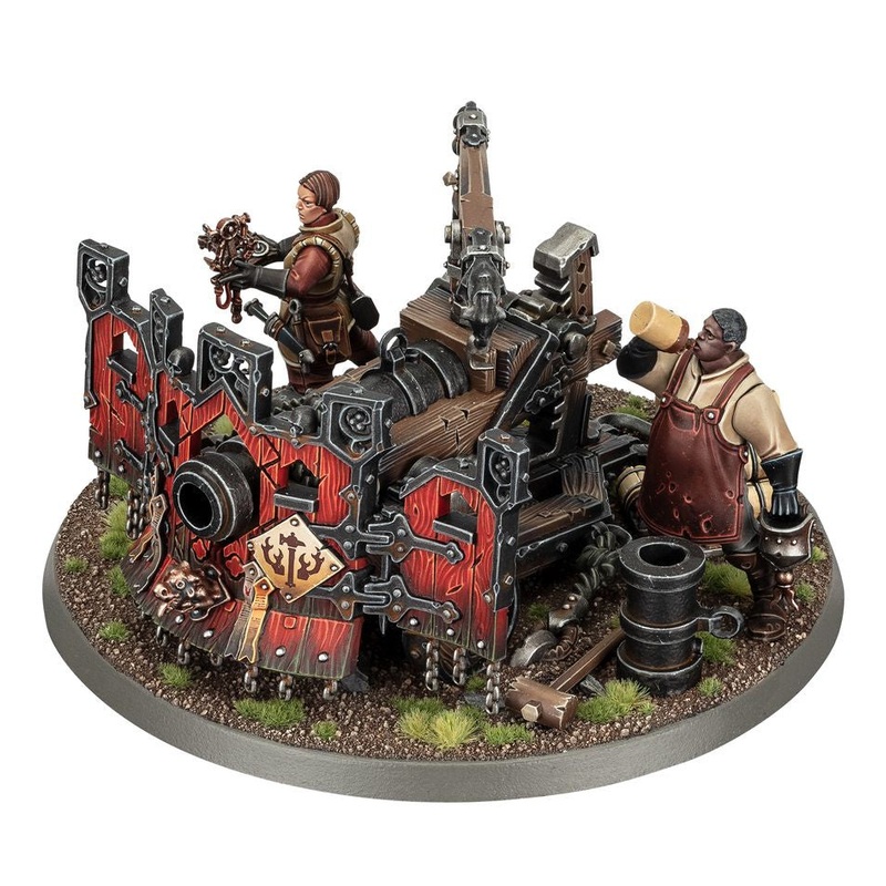 GW - Warhammer AOS Cities Of Sigmar: Ironweld Great Cannon  (86-11)