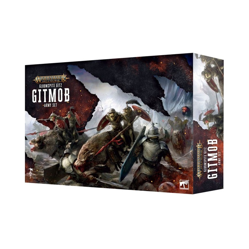 GW - Warhammer AOS Gloomspite Gitz: Gitmob Army Set  (89-93)