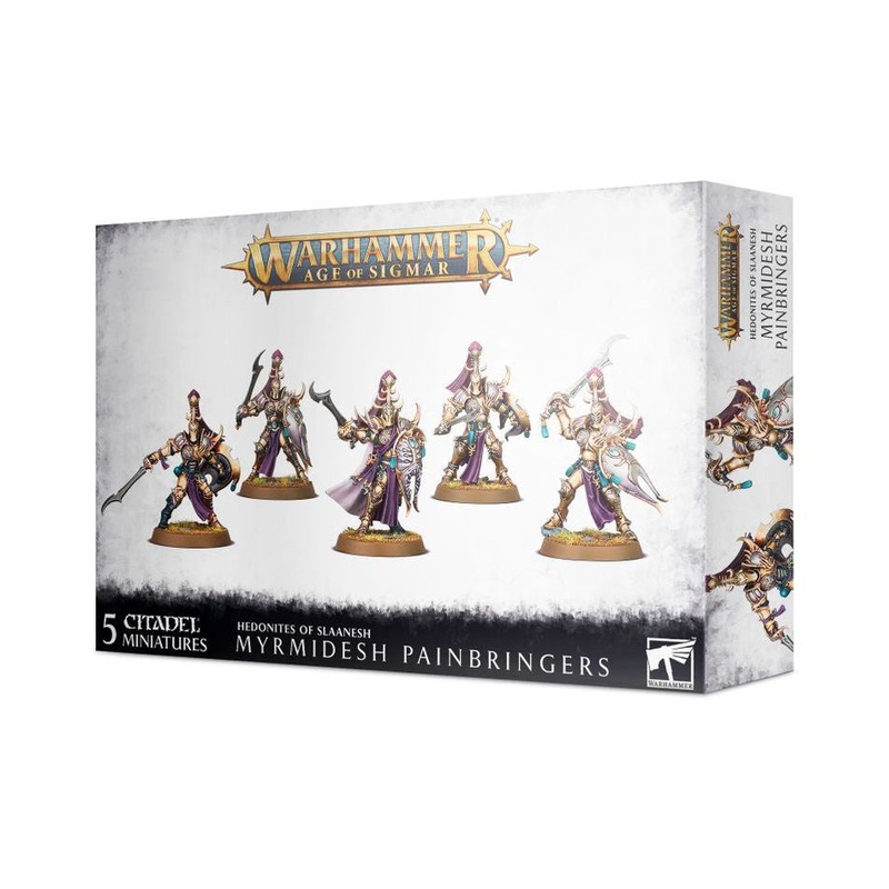 GW - Warhammer AOS Hedonites: Myrmidesh Painbringers  (83-90)