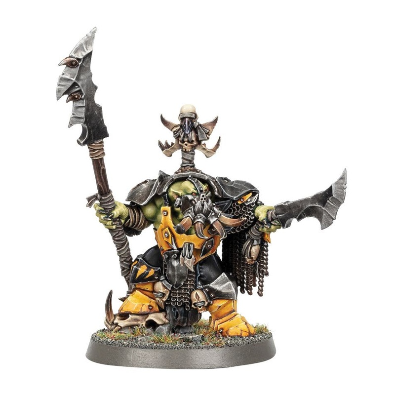 GW - Warhammer AOS Orruk Warclans: Ardboy Big Boss  (89-57)