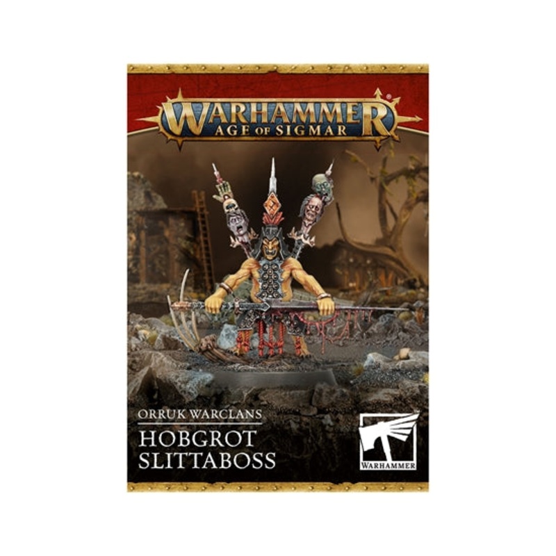 GW - Warhammer AOS Orruk Warclans: Hobgrot Slittaboss  (89-95)