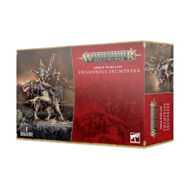 GW - Warhammer AOS Orruk Warclans: Swampboss Skumdrekk  (89-69)