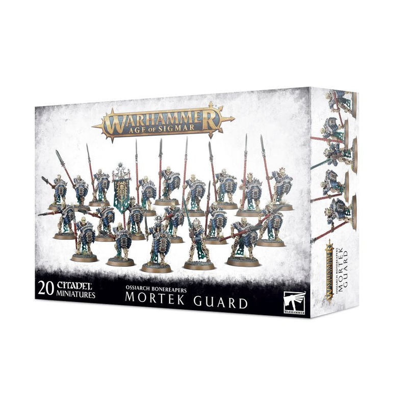 GW - Warhammer AOS Ossiarch Bonereapers: Mortek Guard  (94-25)