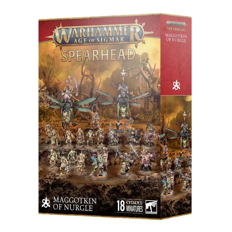 GW - Warhammer AOS Spearhead: Maggotkin Of Nurgle  (70-832)
