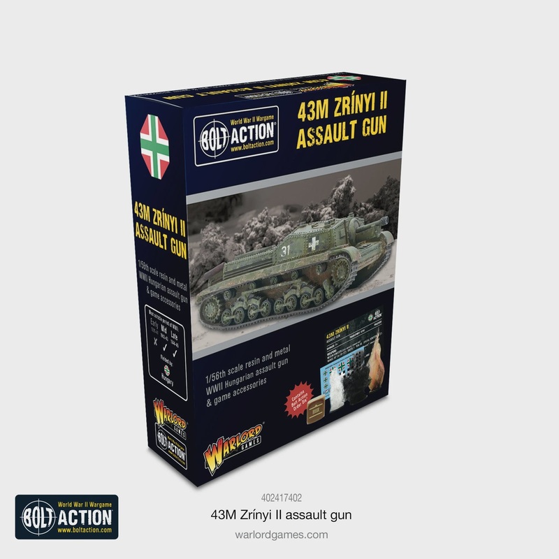 Warlord - Bolt Action  43M Zrinyi II Assault Gun