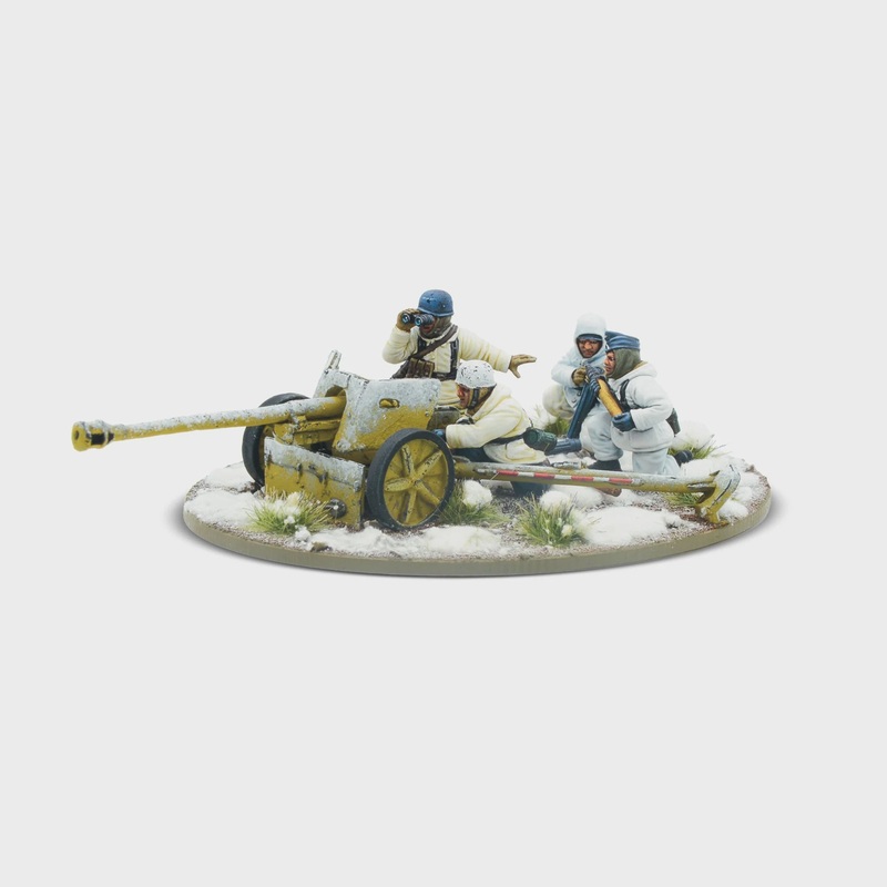 Warlord - Bolt Action  Fallschirmjager (Winter) Pak 40