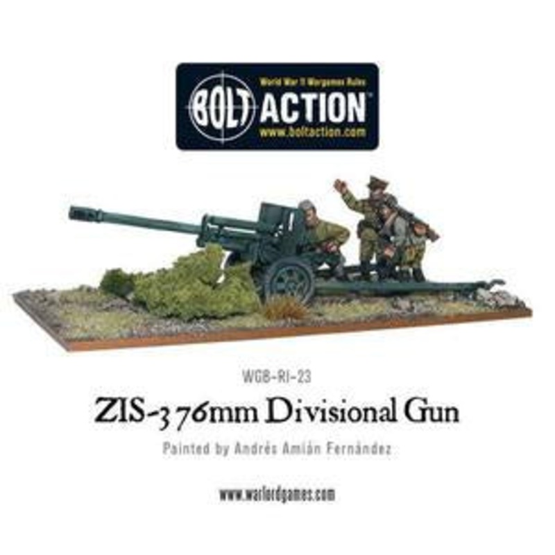 Warlord - Bolt Action  Soviet Zis 3 Gun