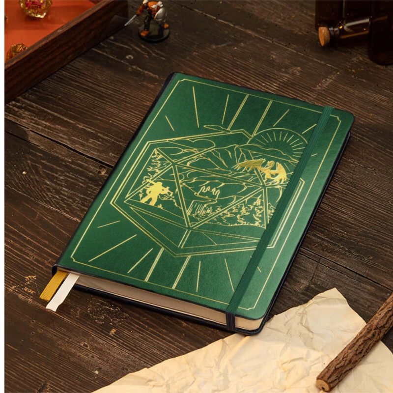 GlassStaff - DnD 5e Player Journal (Green)