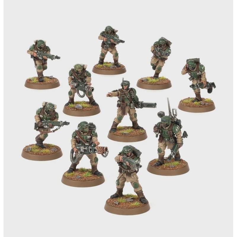 GW - Warhammer 40k Astra Militarum: Cadian Shock Troops  (47-33)
