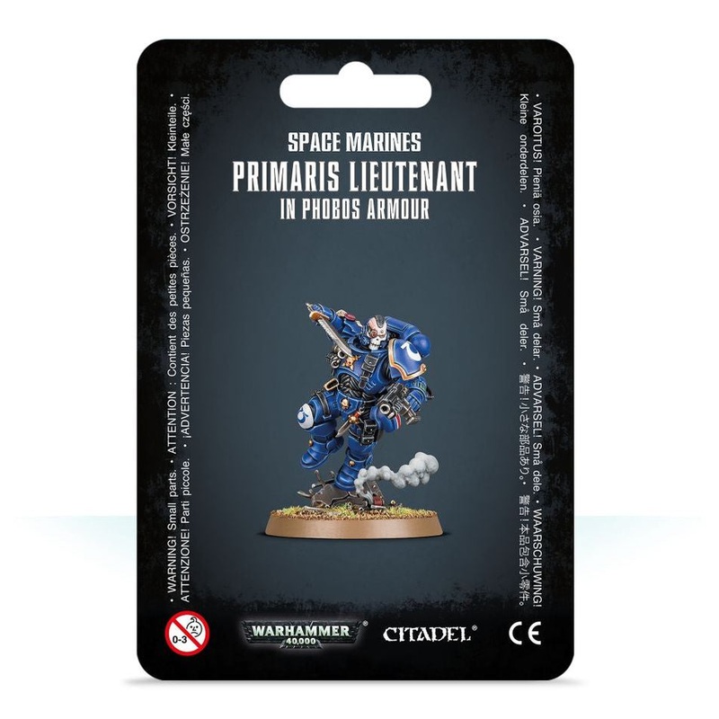 GW - Warhammer 40k Space Marines: Primaris Lieutenant In Reiver Armour (48-64)