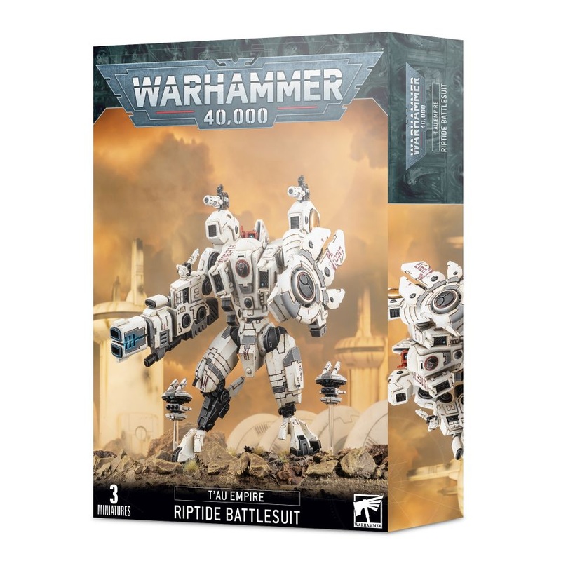 GW - Warhammer 40k T'au Empire: Riptide Battlesuit  (56-13)
