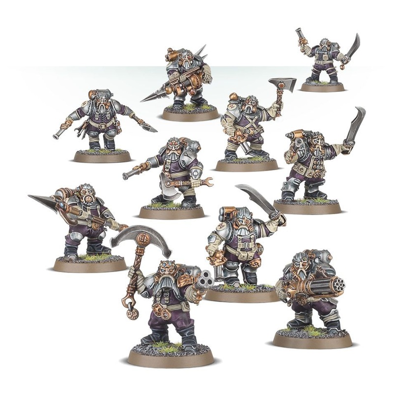 GW - Warhammer AOS Kharadron Overlords: Arkanaut Company  (84-35)