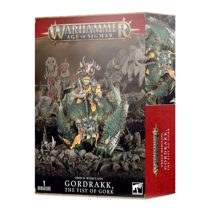 GW - Warhammer AOS Orruk Warclans: Gordrakk The Fist Of Gork  (89-25)