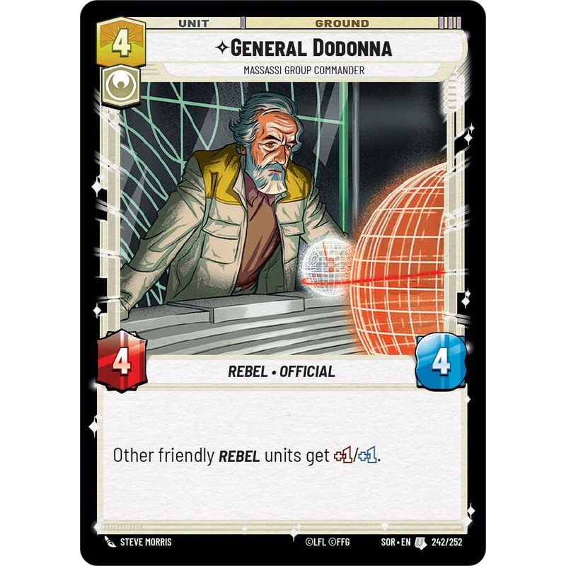 SWU - General Dodonna - Massassi Group Commander (242/252)