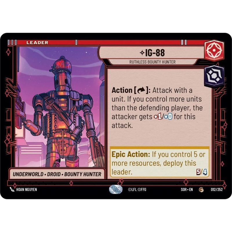 SWU - IG-88 - Ruthless Bounty Hunter (012/252)