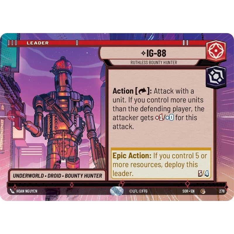 SWU - IG-88 - Ruthless Bounty Hunter (278)