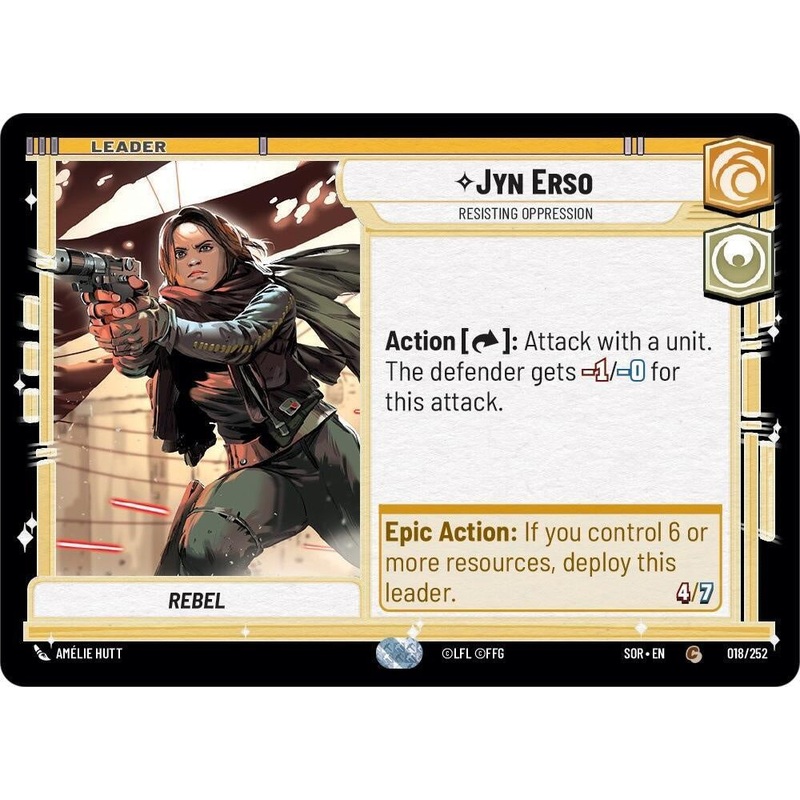 SWU - Jyn Erso - Resisting Oppression (018/252)