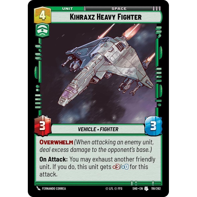 SWU - Kihraxz Heavy Fighter (118/262)