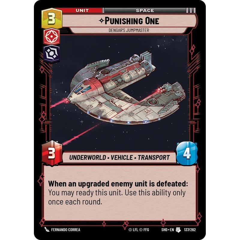 SWU - Punishing One - Dengar's Jumpmaster (137/262)
