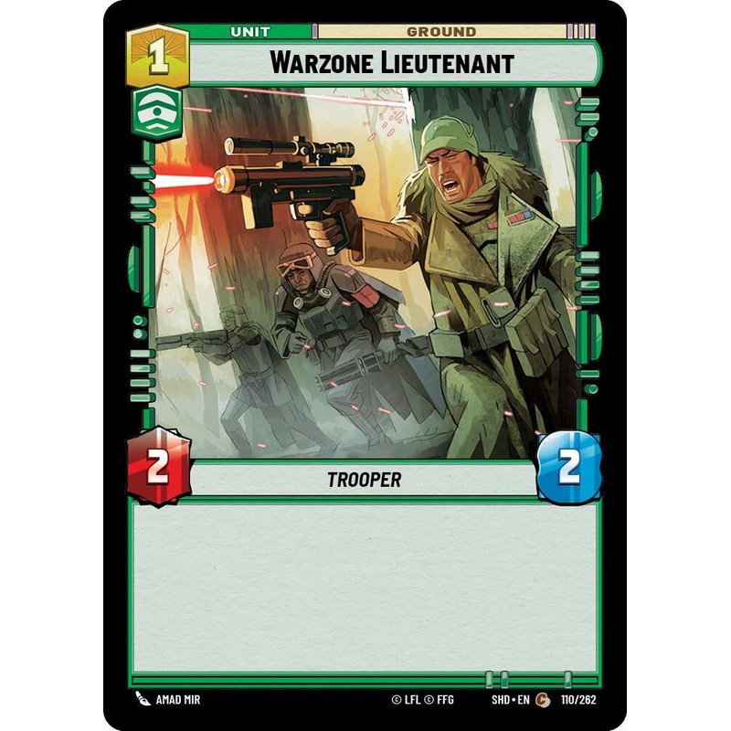 SWU - Warzone Lieutenant (110/262) (Foil)