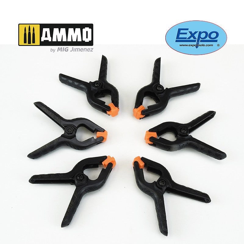 Expo - Micro Clamp Set - 6pcs