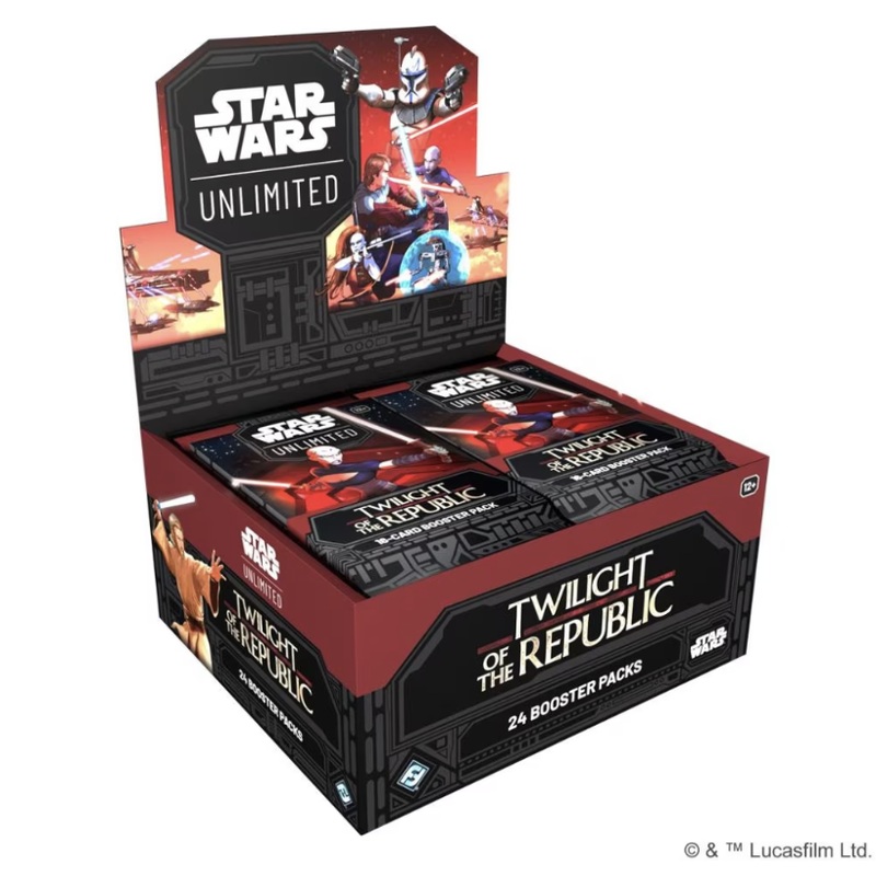 Star Wars Unlimited - Twilight of the Republic: Booster Box (1 x 24 packs)