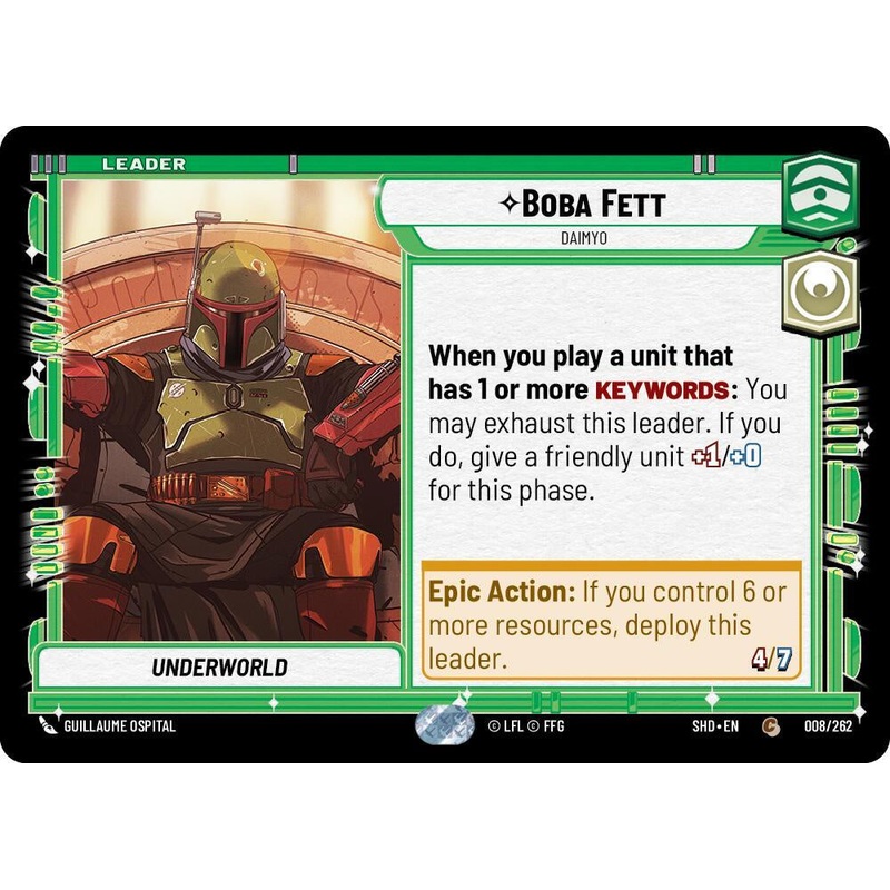 SWU - Boba Fett - Daimyo (008/262)