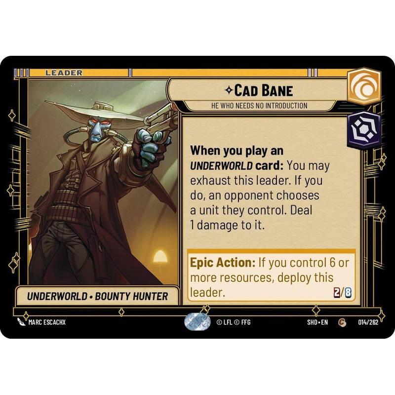 SWU - Cad Bane - He Who Needs No Introduction  (014/262)