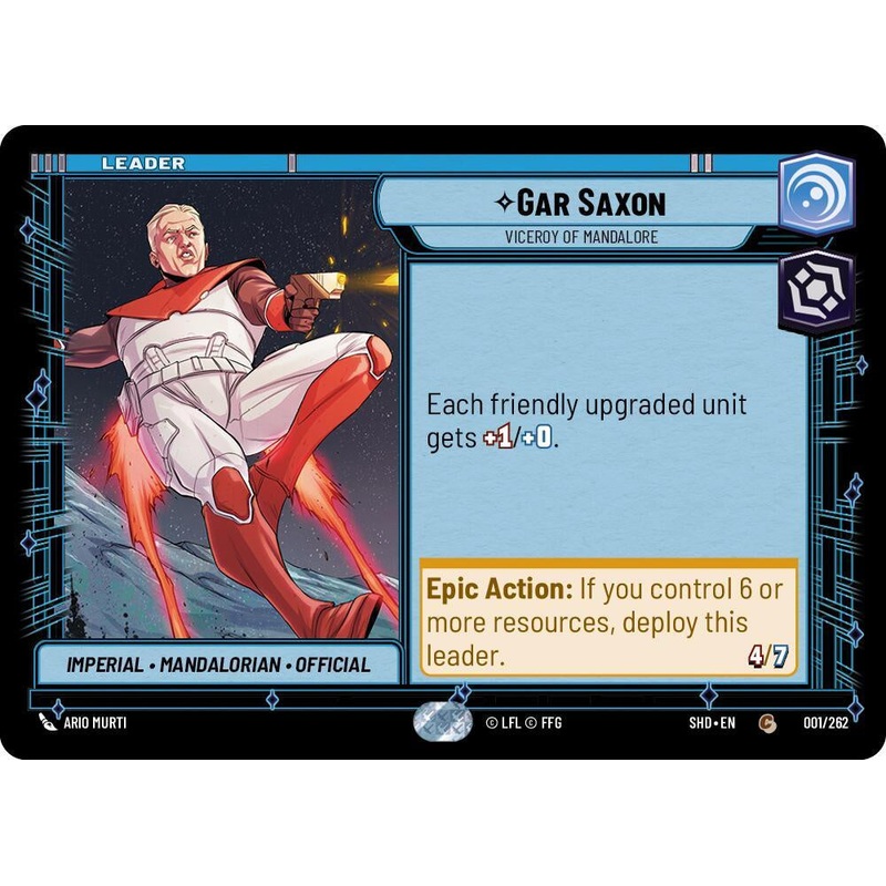 SWU - Gar Saxon - Viceroy of Mandalore (001/262)