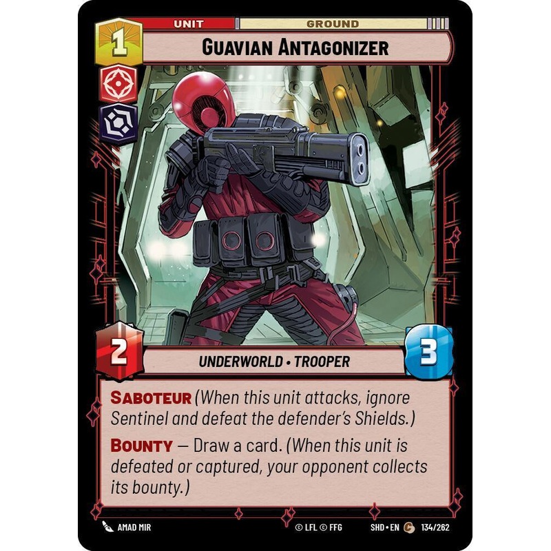 SWU - Guavian Antagonizer (134/262) (Foil)