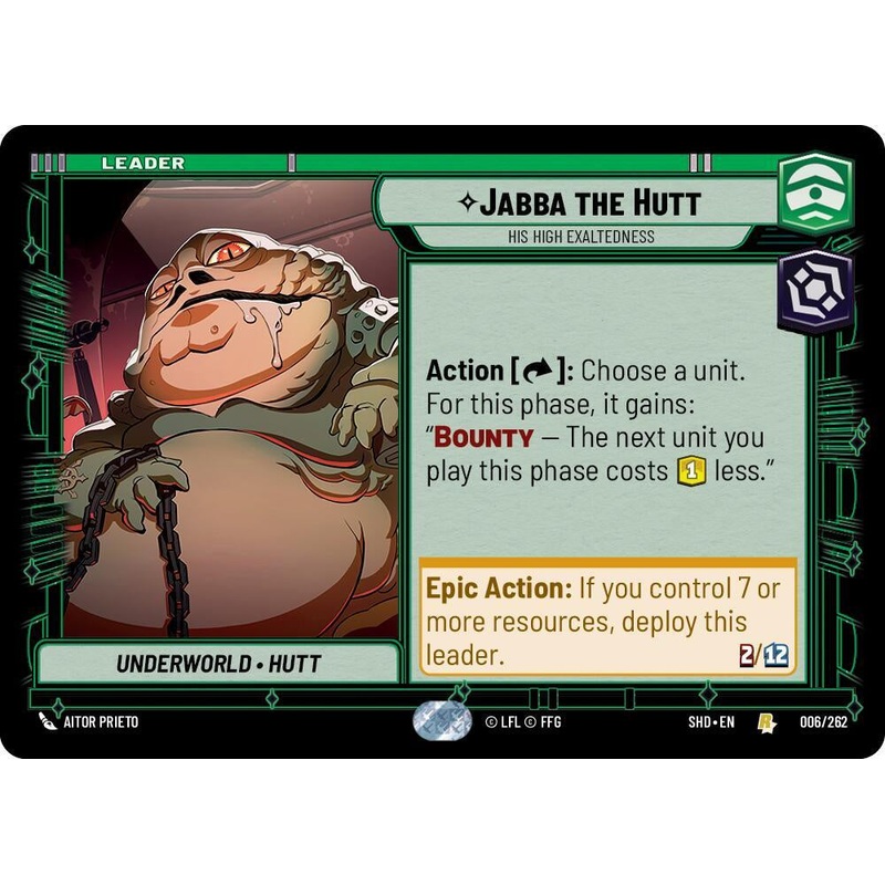 SWU - Jabba  the Hutt - His High Exaltedness (006/262)