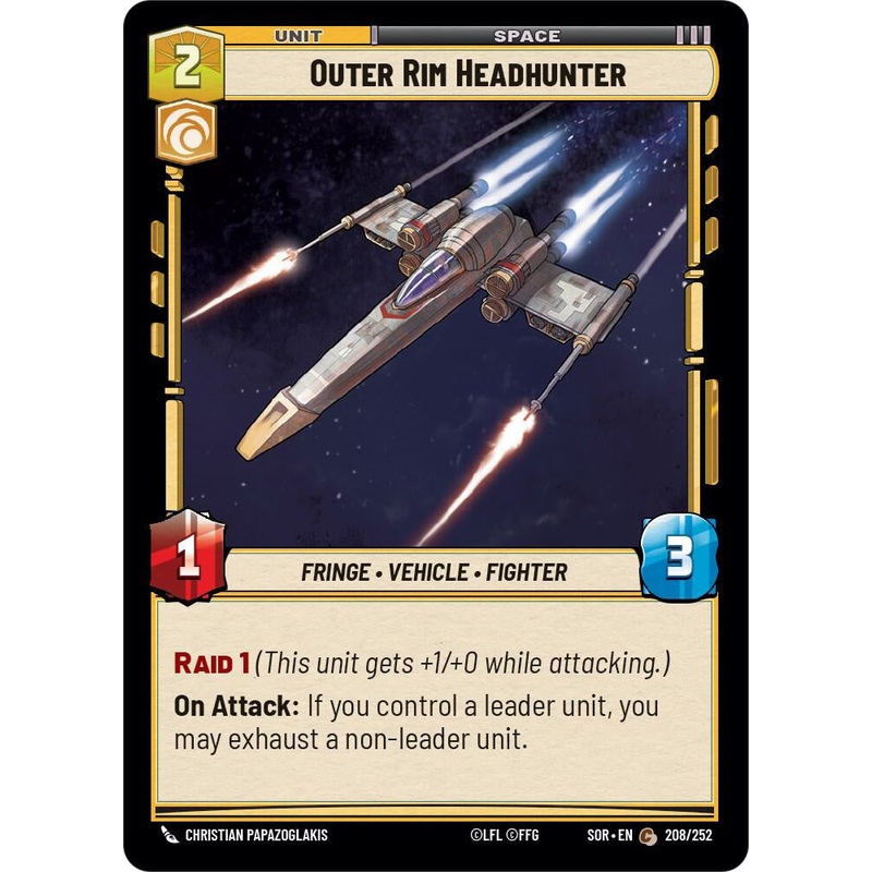 SWU - Outer Rim Headhunter (208/252)