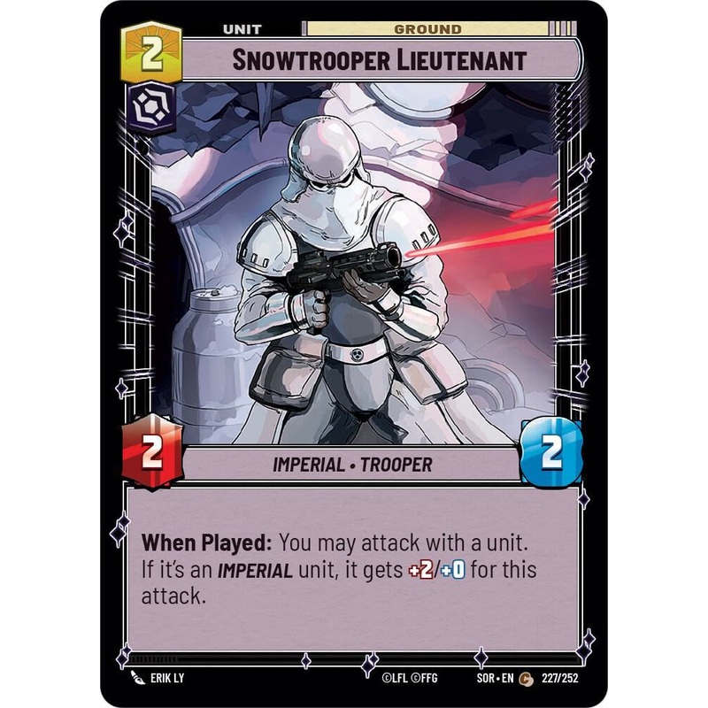 SWU - Snowtrooper Lieutenant (227/252)
