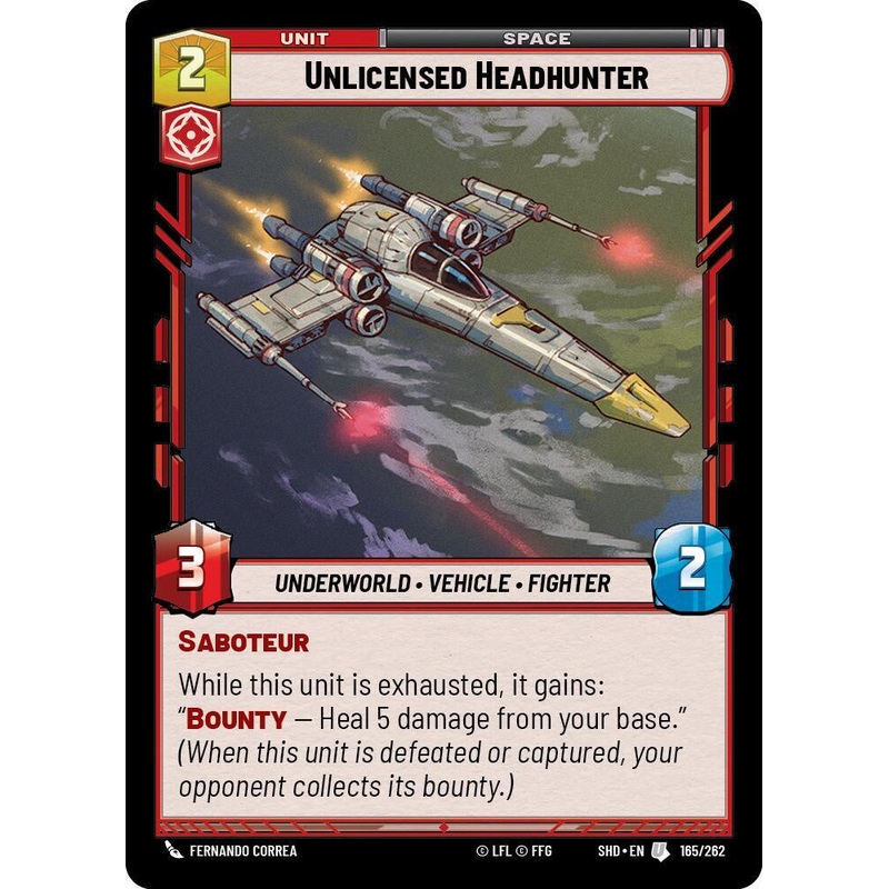 SWU - Unlicensed Headhunter (165/262)