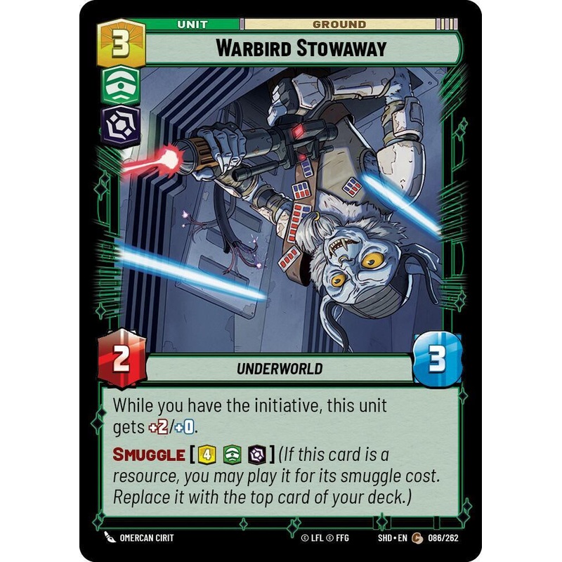 SWU - Warbird Stowaway (086/262)