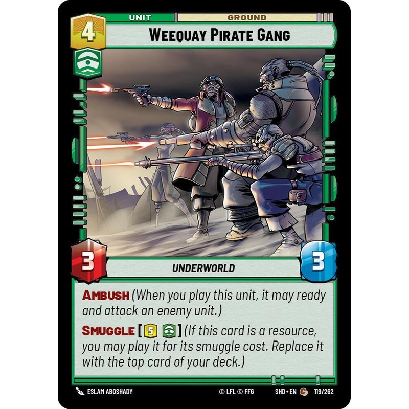 SWU - Weequay Pirate Gang (119/262)