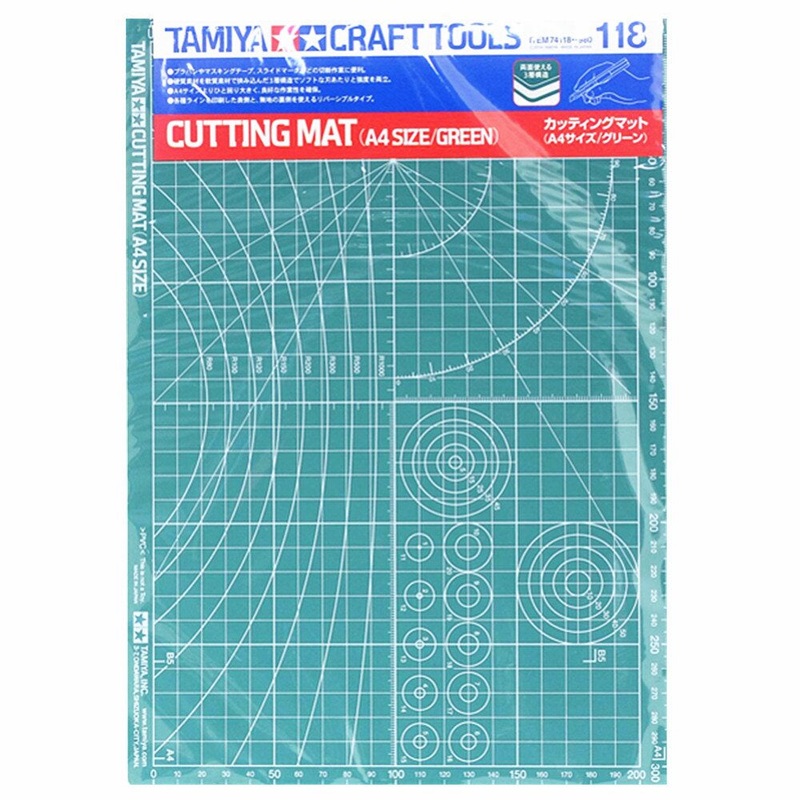 Tamiya - Cutting Mat (A4/Green)