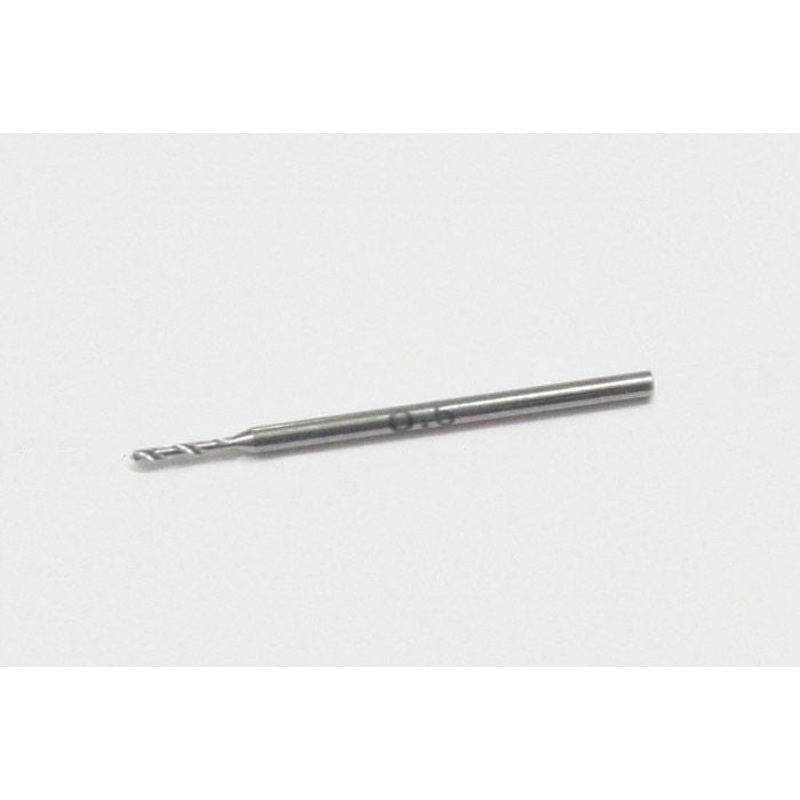 Tamiya - Fine Pivot Drill Bit 0.5mm (Shank 1mm)
