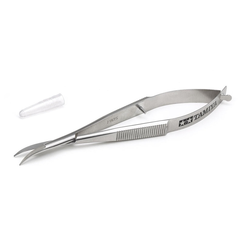 Tamiya - Mini 4WD Curved Scissors for Polycarbonate