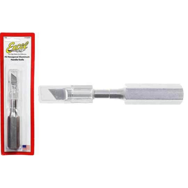 Excel - Knife #6 Heavy Duty Metal Handle w/ Safety Cap