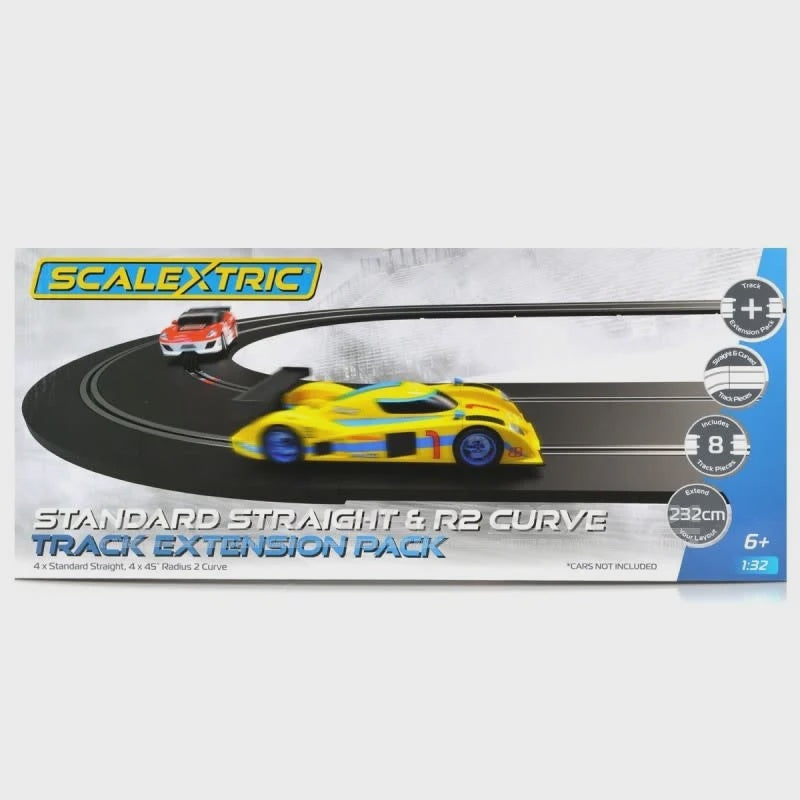 Scalextric - C8198 - Scalextric Standard Straight And R2 Curv