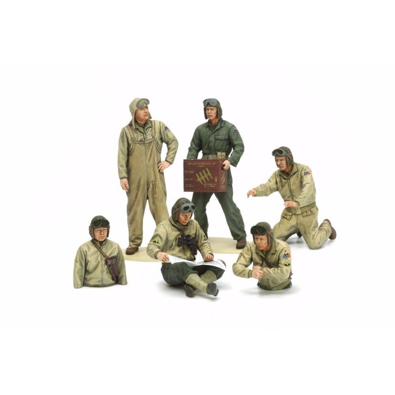 Tamiya - 1/35 U.S. Tank Crew Set (European Theater)