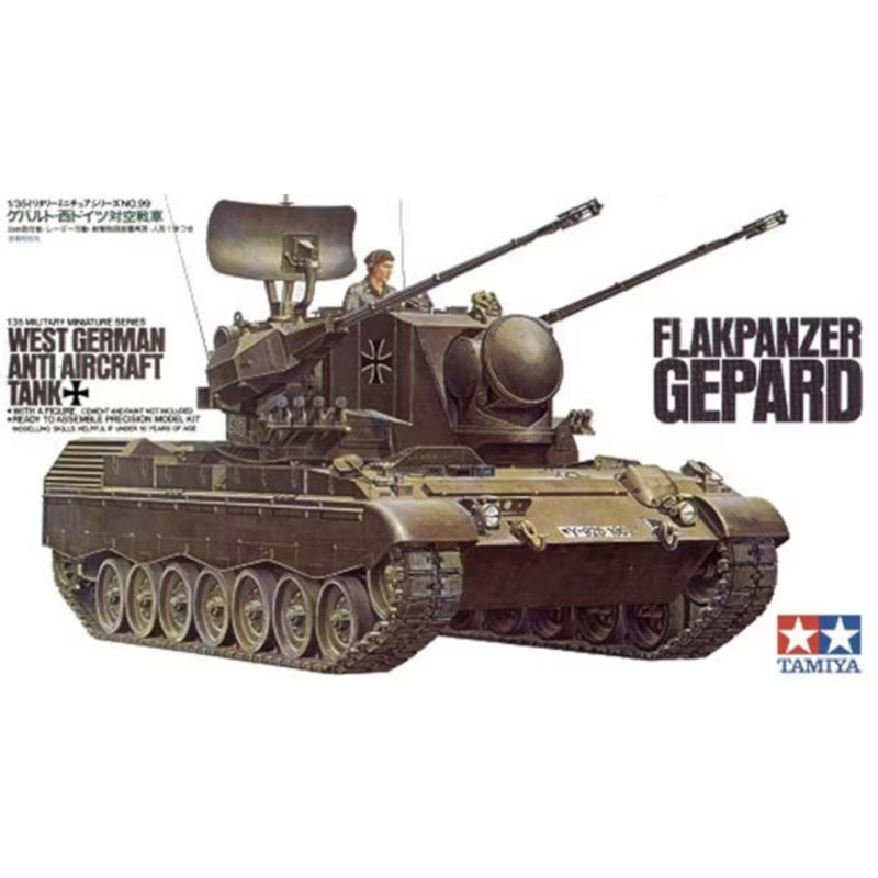 Tamiya - 1/35 W.German Flakpanzer Gepard