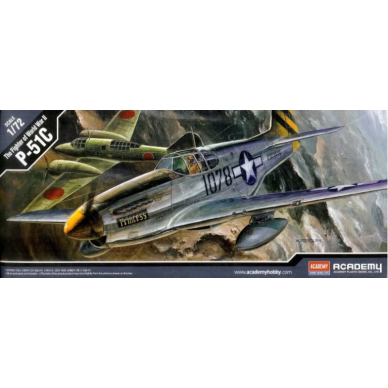 Academy - 1/72 P-51C Mustang