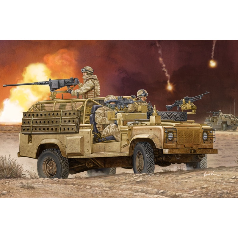 Hobby Boss - 1/35 Land Rover Defender XD "Wolf" W.M.I.K. (incl. Photo-Etch)